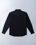 Black shirt on a light gray background
- sleeves studios - black Button-up shirt - blue label 