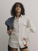 Clean White Button-Up